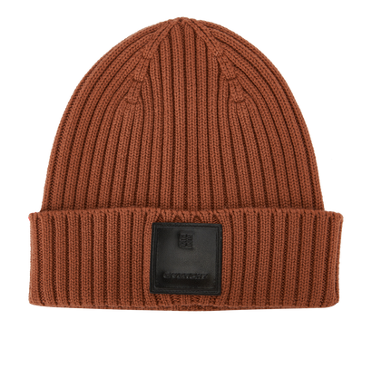 Givenchy Badge Beanie, front view